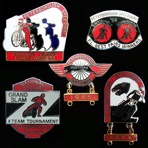 Peterborough Speedway Badges